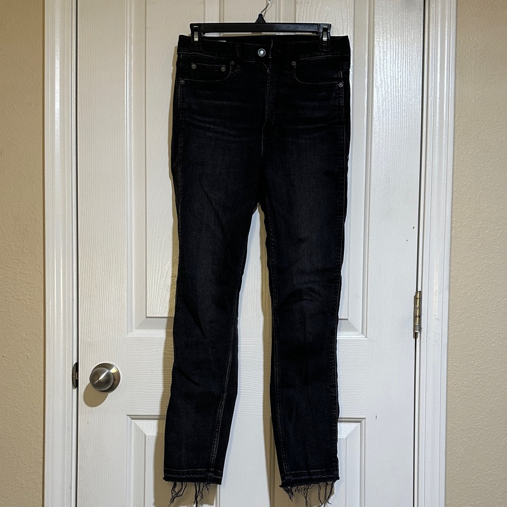 GAP Women's Dark Black Ankle Jeans
